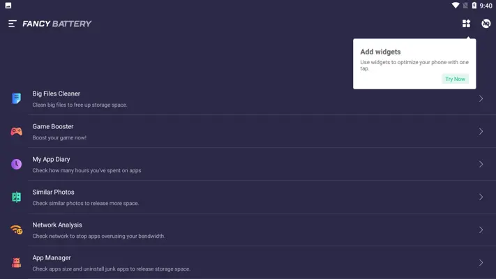 Fancy Battery android App screenshot 2